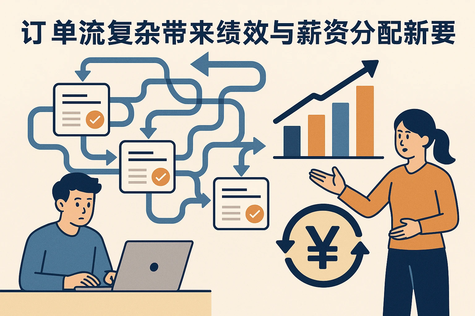 订单流复杂带来绩效与薪资分配新要求