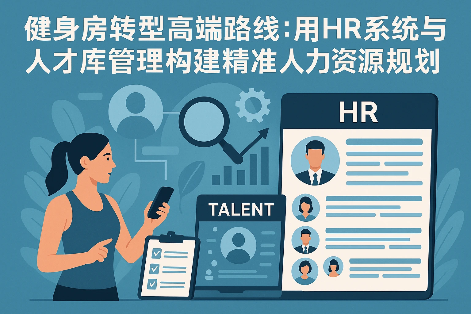 健身房转型高端路线：用HR系统与人才库管理构建精准人力资源规划体系