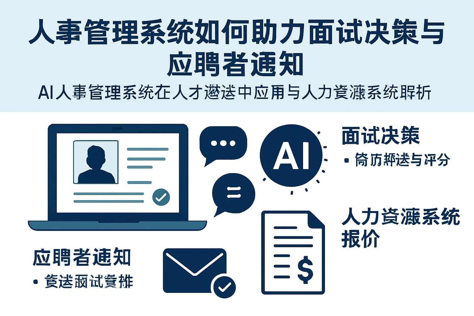 人事管理系统如何助力面试决策与应聘者通知——AI人事管理系统在人才遴选中的应用与人力资源系统报价解析
