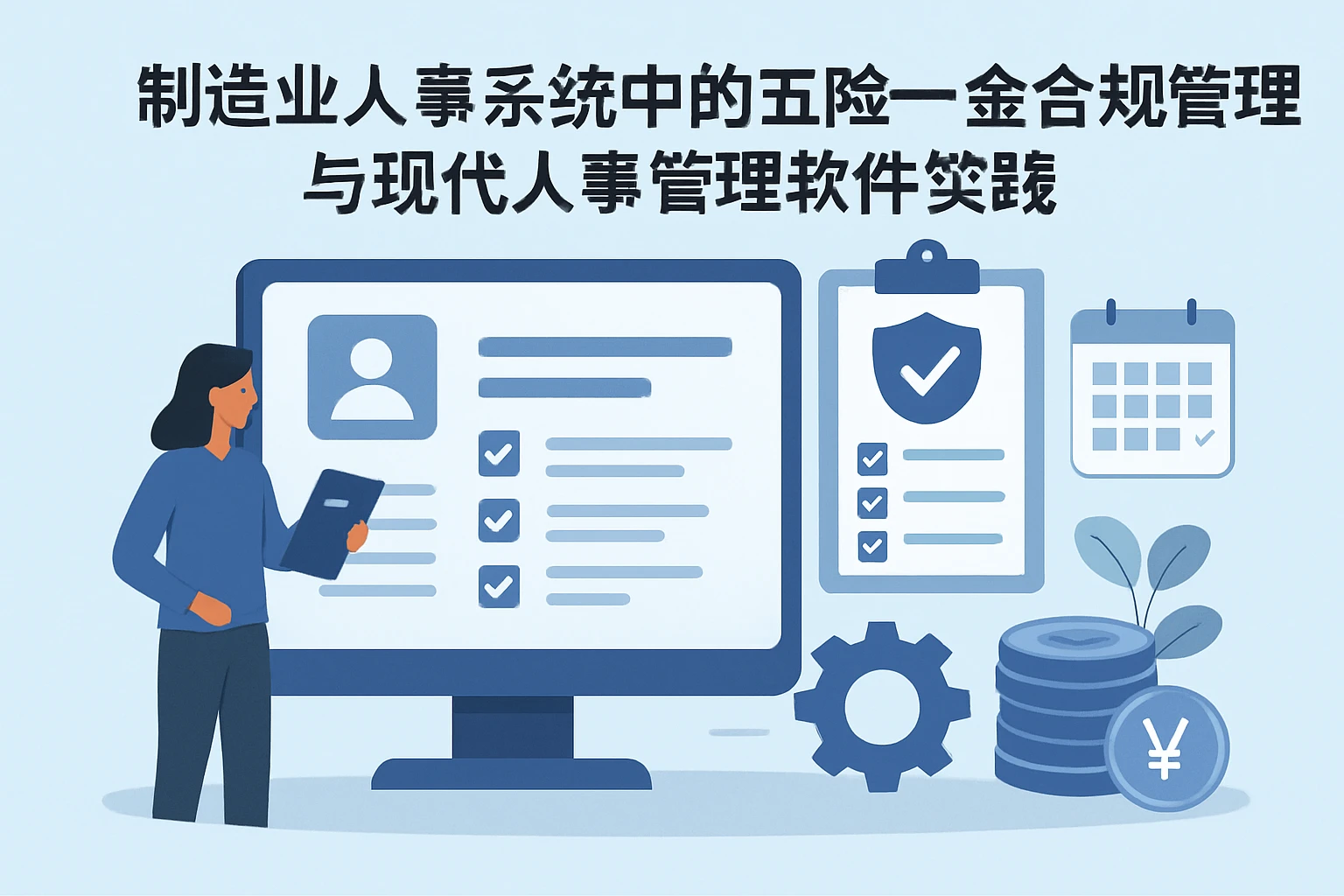 制造业人事系统中的五险一金合规管理与现代人事管理软件实践