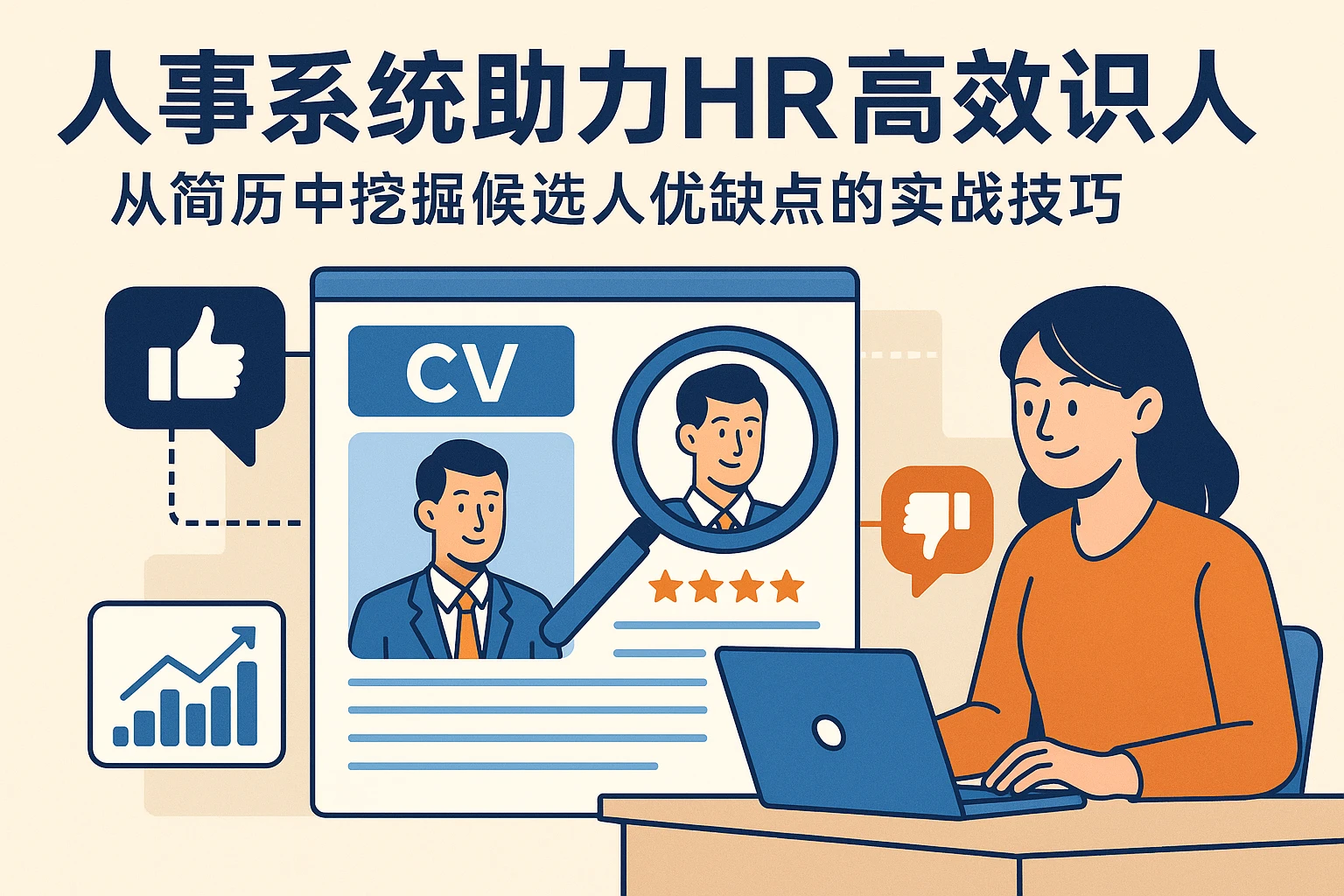 人事系统助力HR高效识人：从简历中挖掘候选人优缺点的实战技巧
