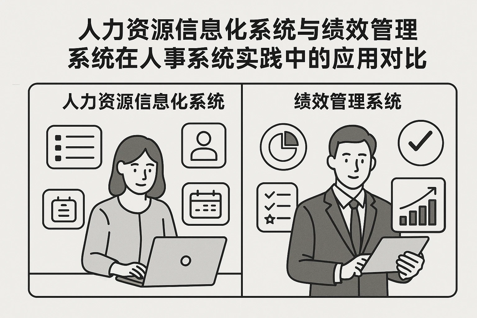 人力资源信息化系统与绩效管理系统在人事系统实践中的应用与对比