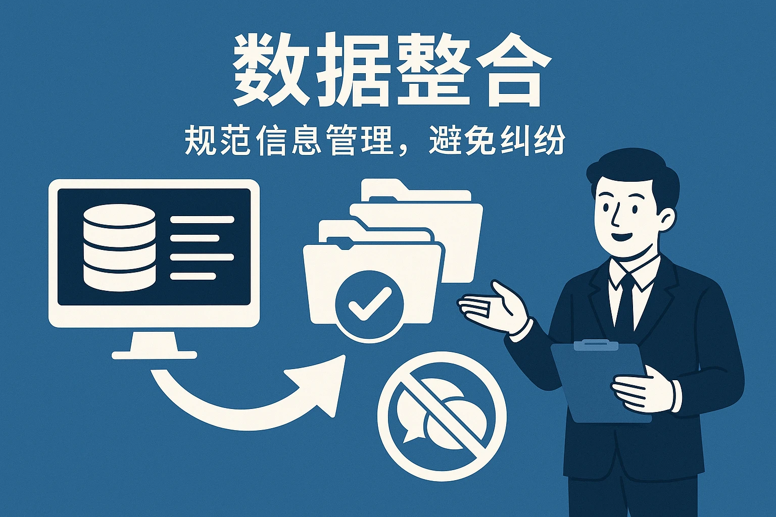 2. 数据整合：规范信息管理，避免纠纷