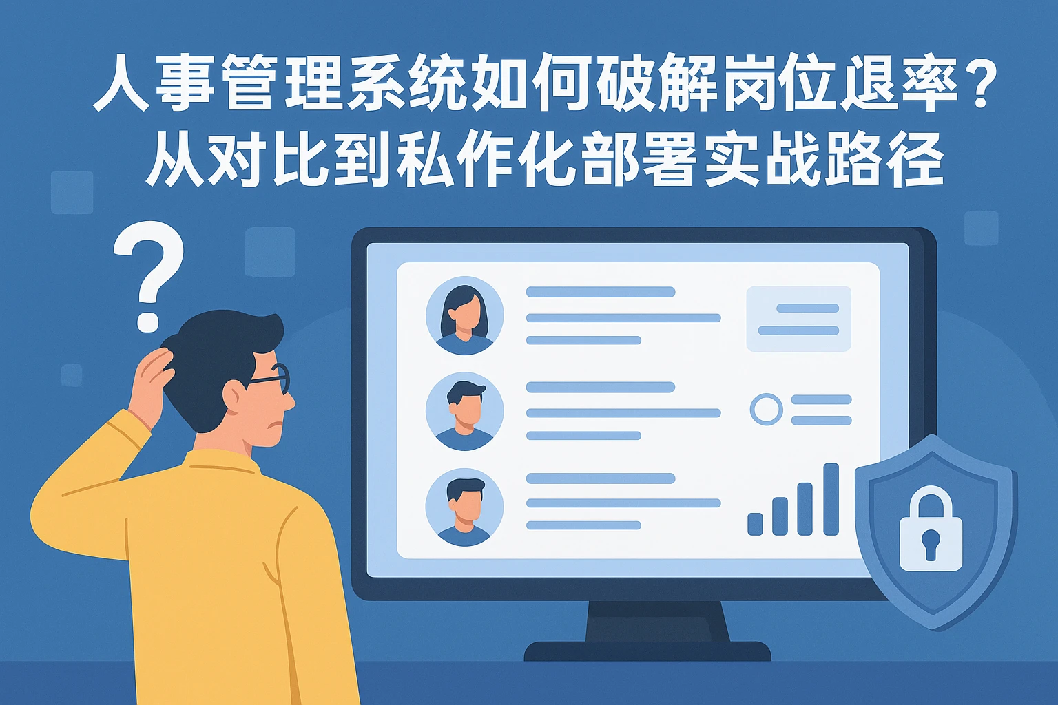 人事管理系统如何破解岗位应聘率谜题？从对比到私有化部署的实战路径