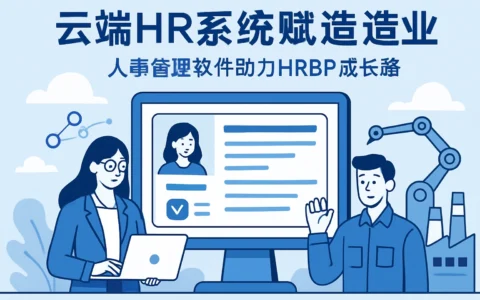 云端HR系统赋能制造业：人事管理软件助力优秀HRBP成长之路