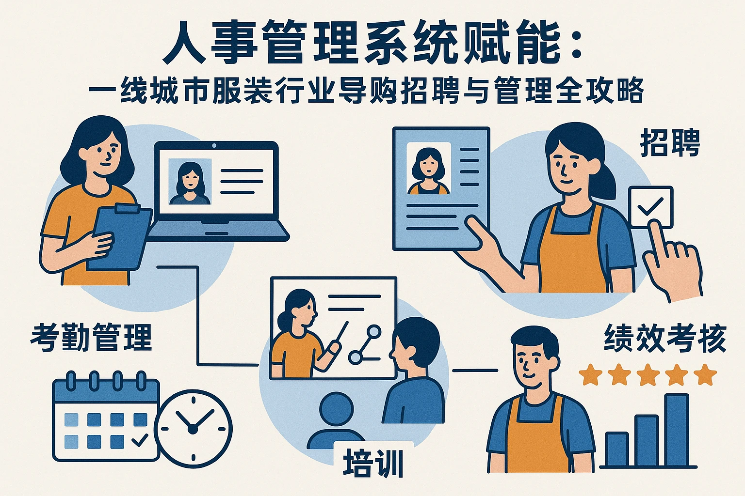 人事管理系统赋能：一线城市服装行业导购招聘与管理全攻略