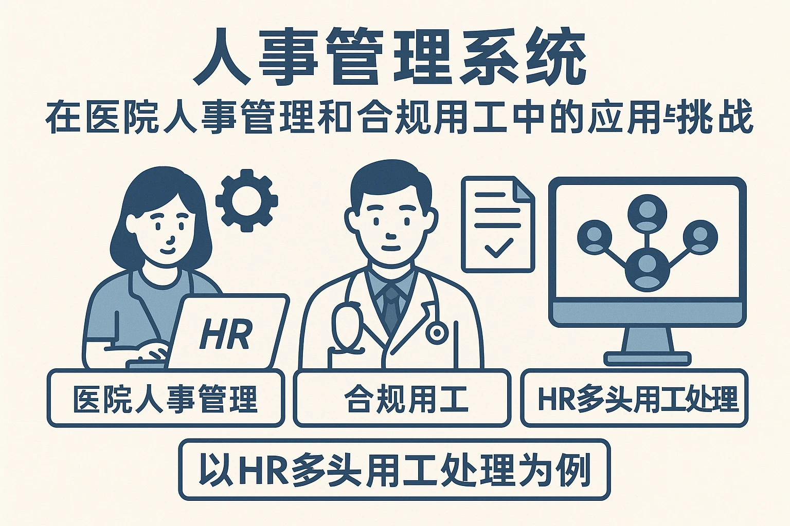 人事管理系统在医院人事管理和合规用工中的应用与挑战——以HR多头用工处理为例