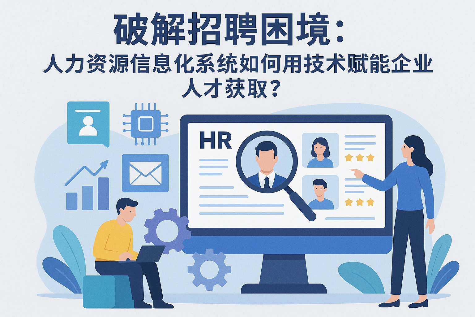 破解招聘困境：人力资源信息化系统如何用技术赋能企业人才获取？