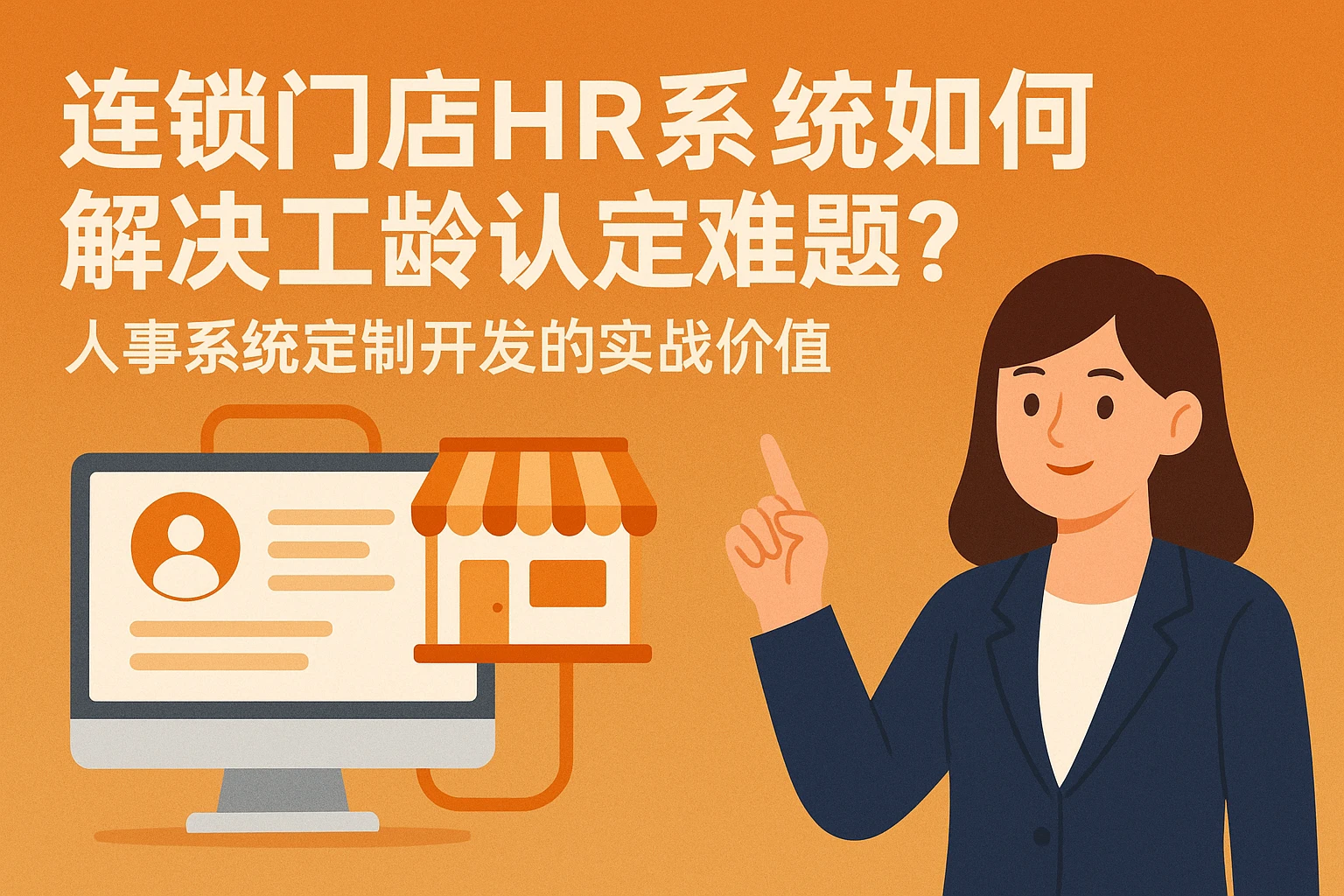 连锁门店HR系统如何解决工龄认定难题？人事系统定制开发的实战价值