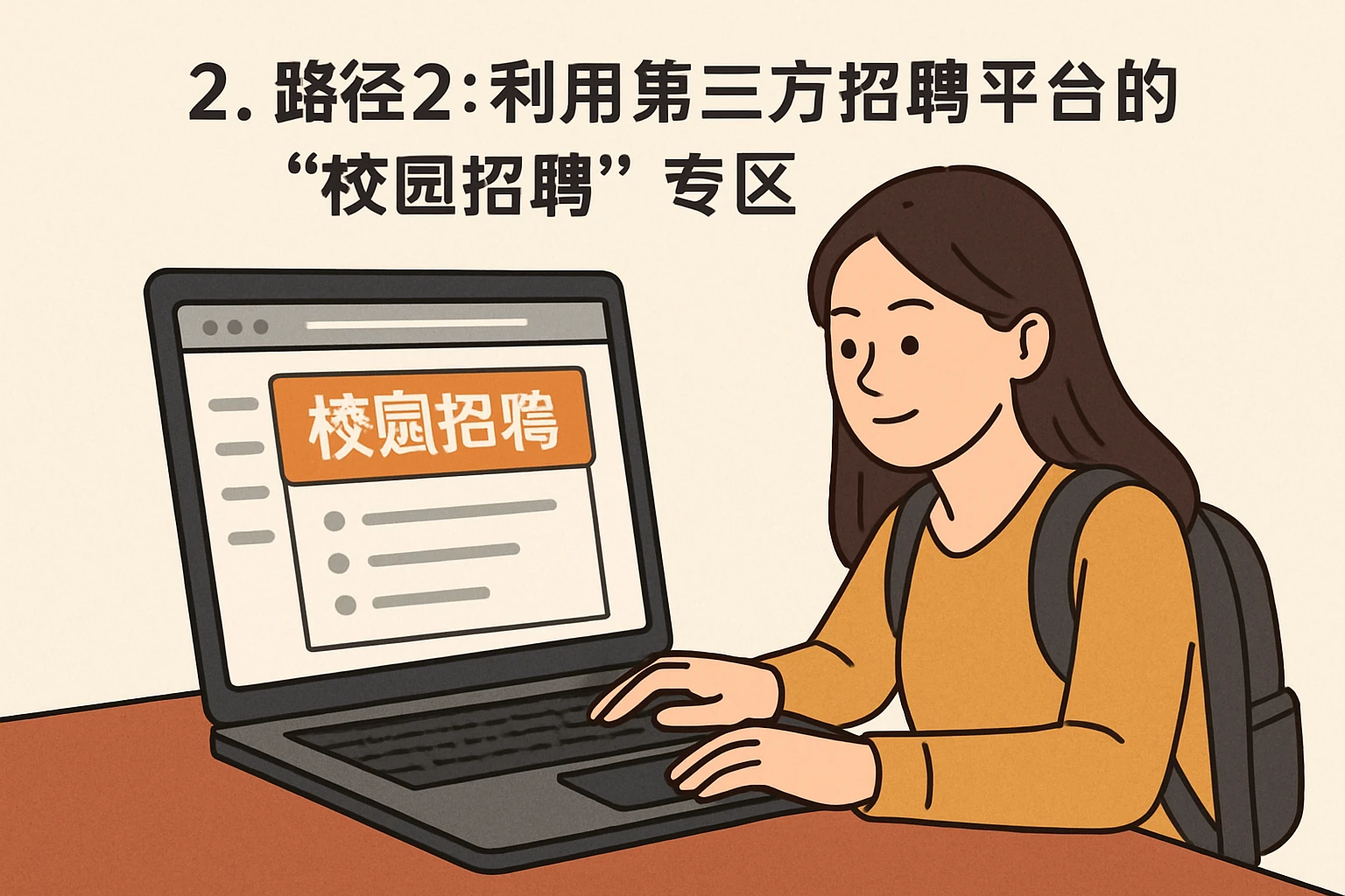 2. 路径2：利用第三方招聘平台的“校园招聘”专区