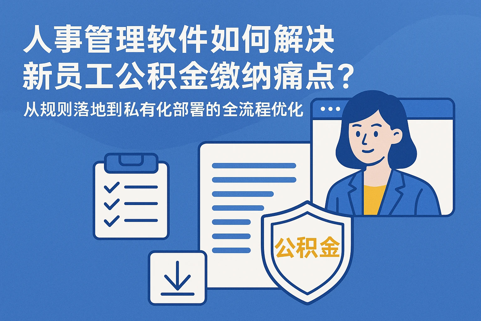 人事管理软件如何解决新员工公积金缴纳痛点？——从规则落地到私有化部署的全流程优化