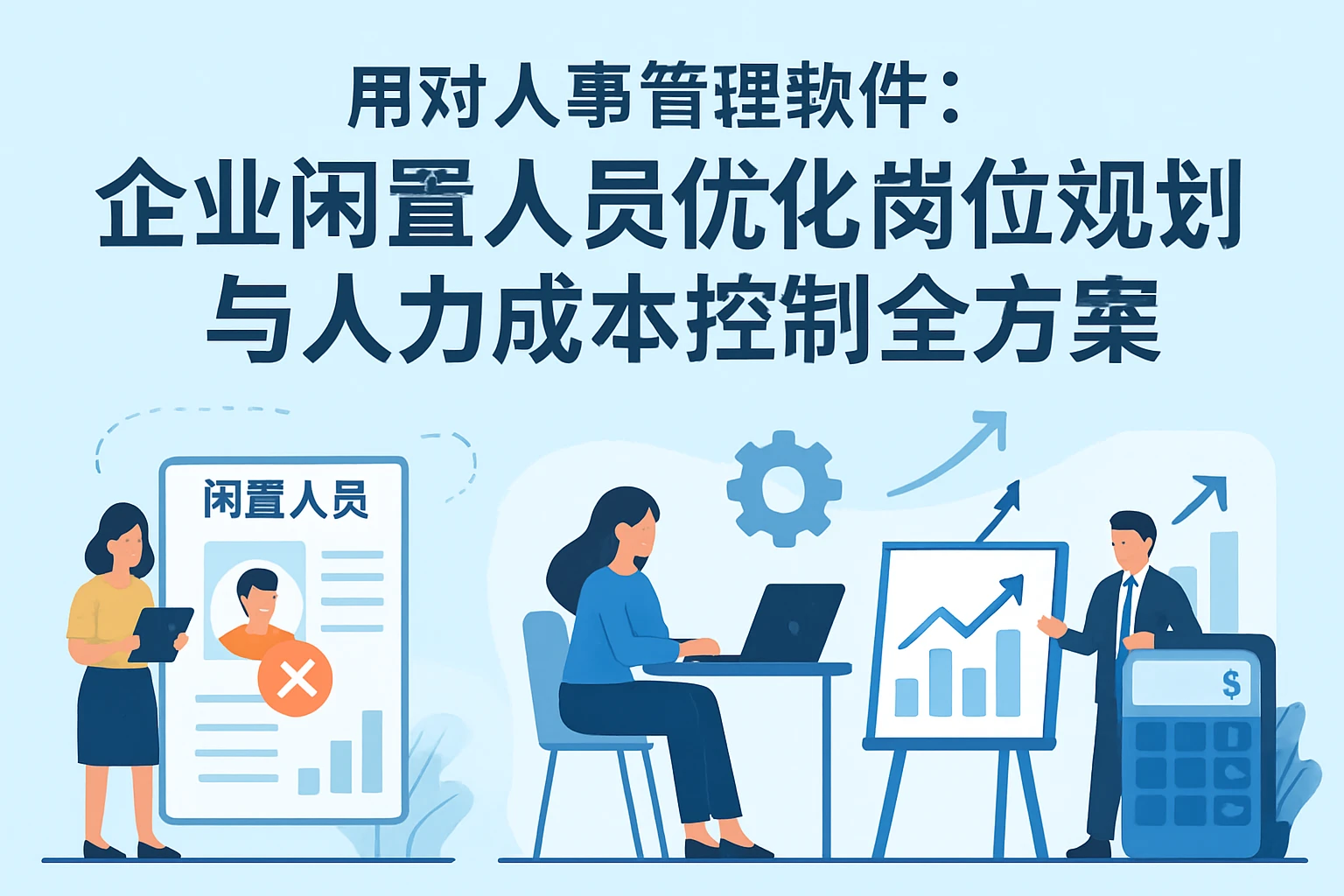 用对人事管理软件：企业闲置人员优化、岗位规划与人力成本控制全方案