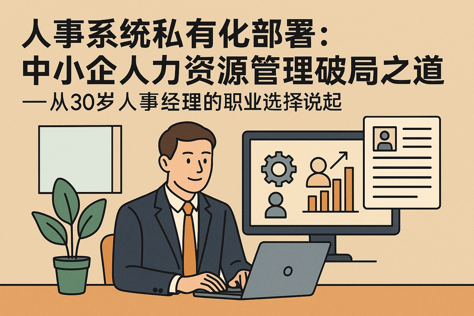 人事系统私有化部署：中小企人力资源管理的破局之道——从30岁人事经理的职业选择说起