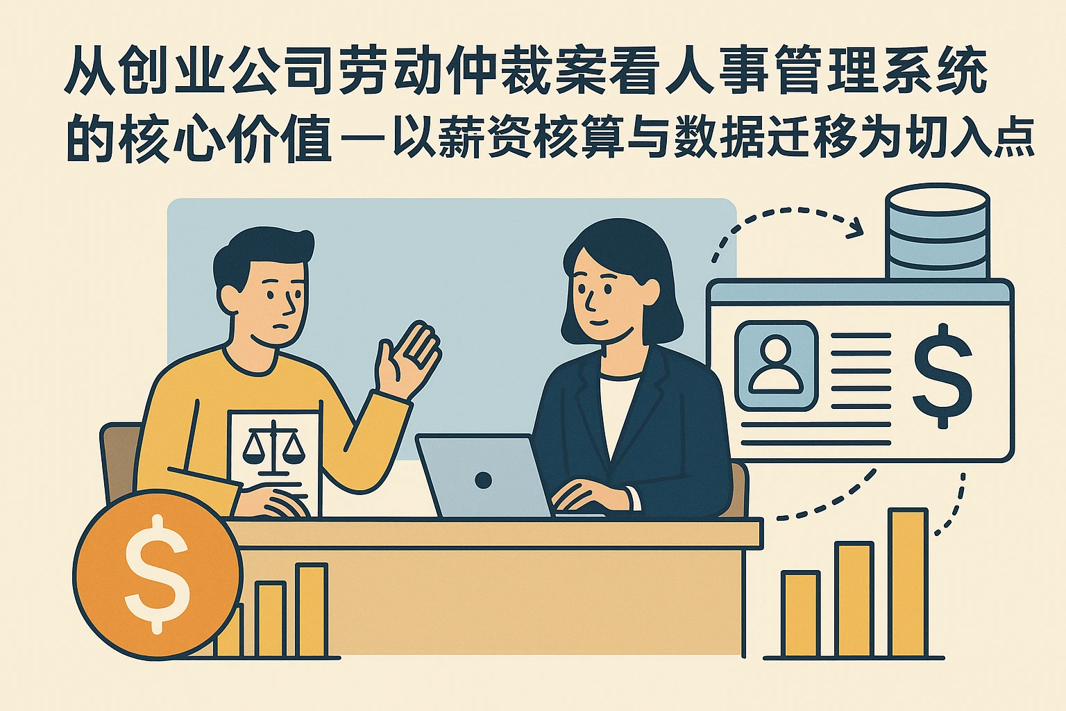 从创业公司劳动仲裁案看人事管理系统的核心价值——以薪资核算与数据迁移为切入点