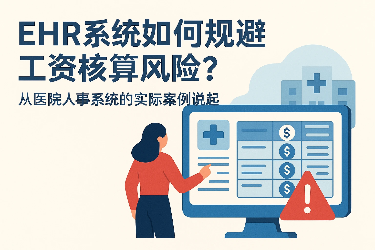 EHR系统如何规避工资核算风险？从医院人事系统的实际案例说起