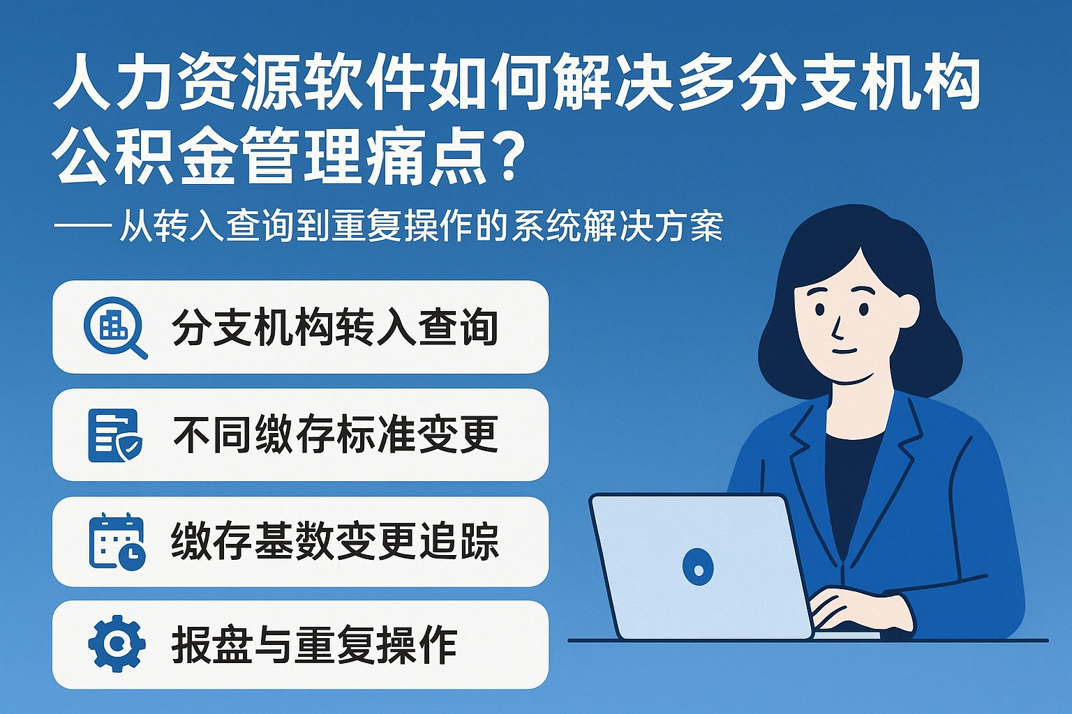 人力资源软件如何解决多分支机构公积金管理痛点？——从转入查询到重复操作的系统解决方案
