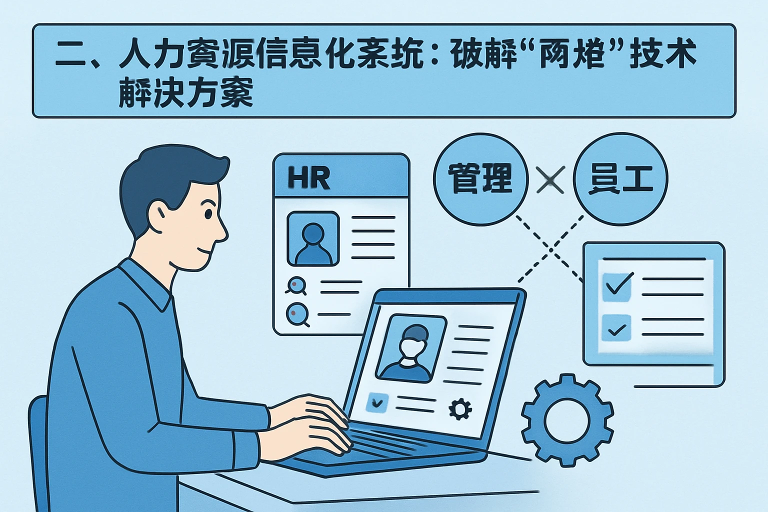 二、人力资源信息化系统：破解“两难”的技术解决方案