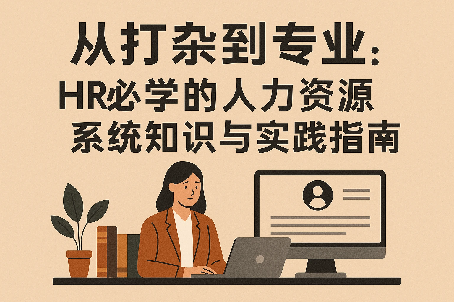 从打杂到专业：HR必学的人力资源系统知识与实践指南