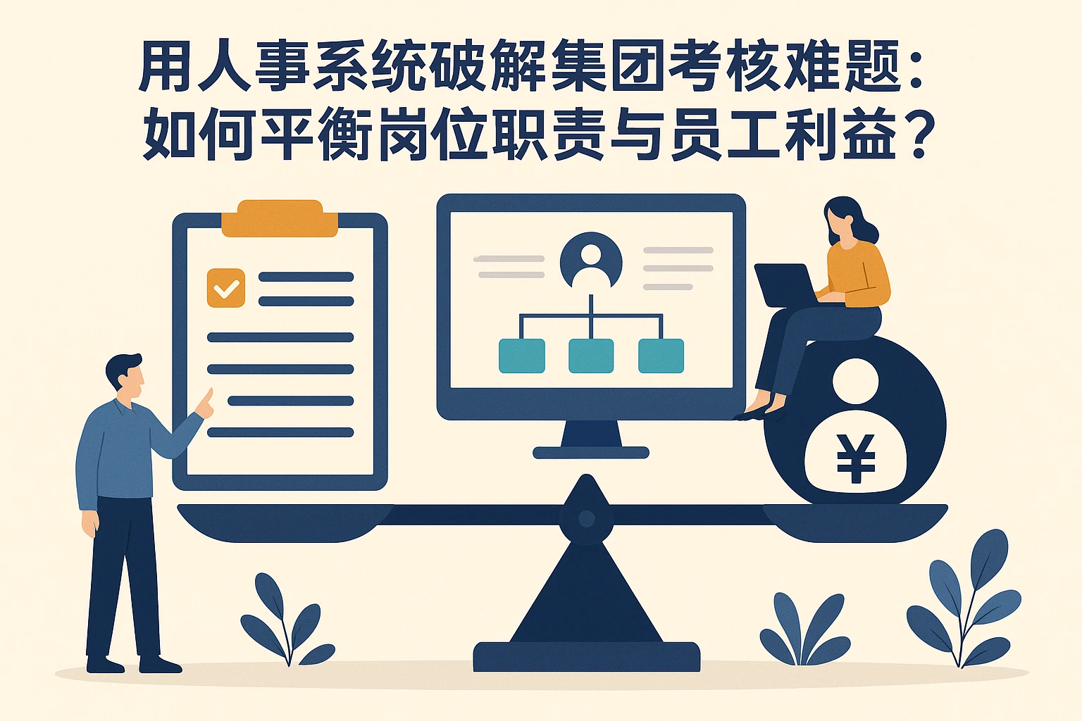 用人事系统破解集团考核难题：如何平衡岗位职责与员工利益？