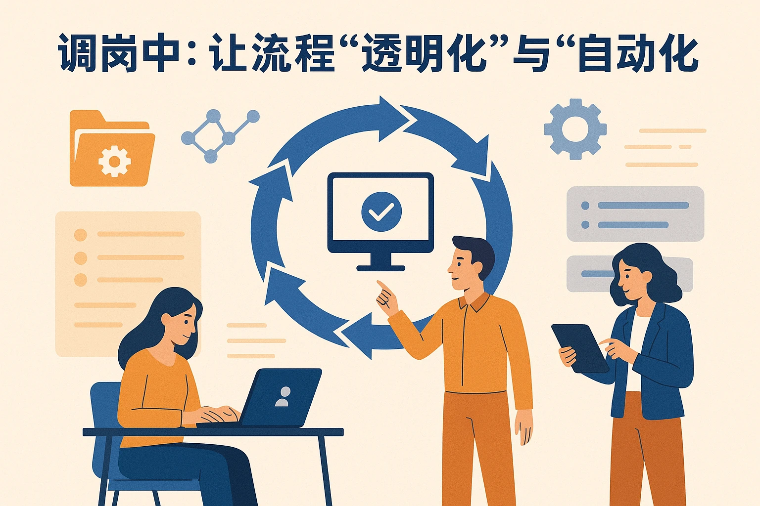 2. 调岗中：让流程“透明化”与“自动化”