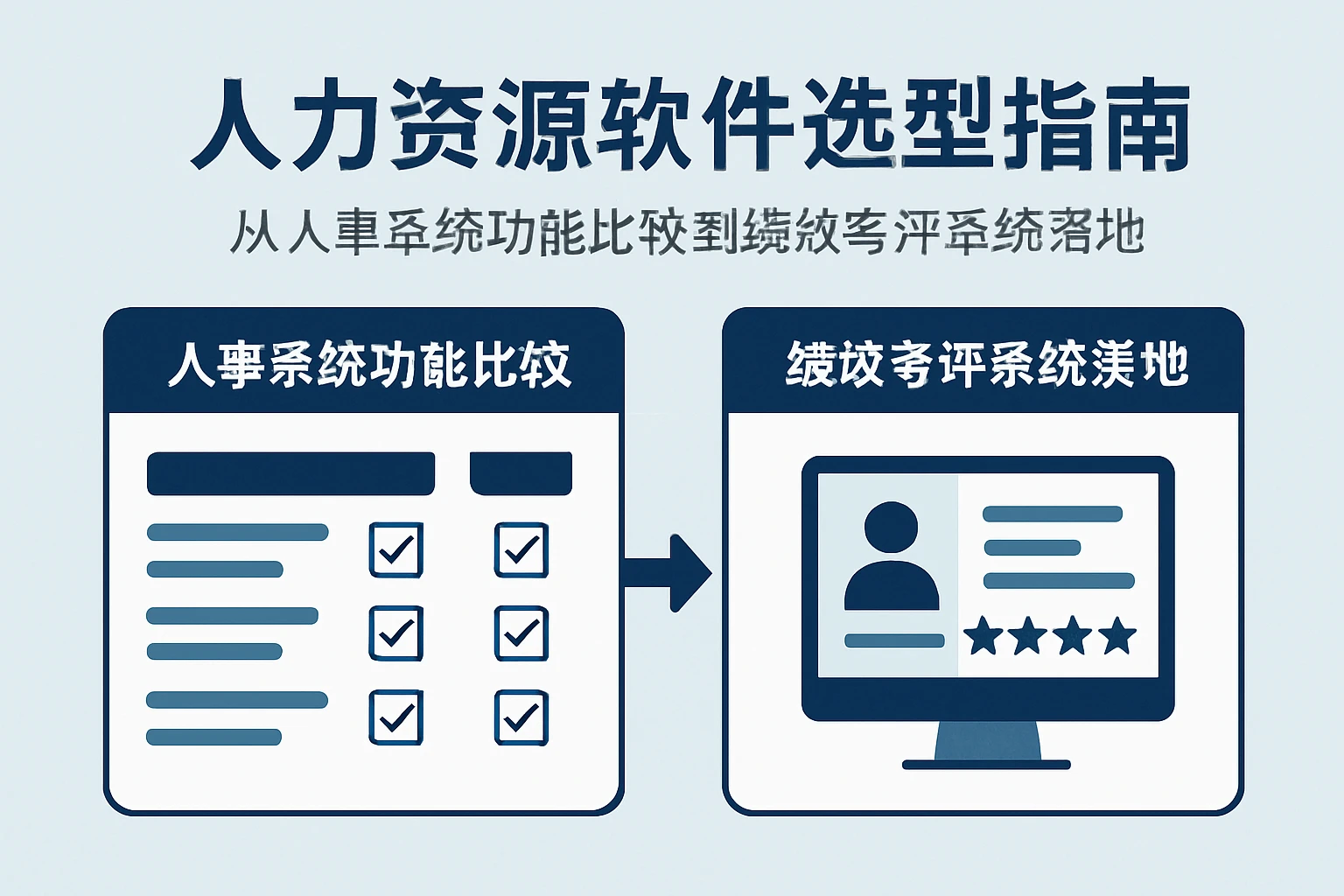 人力资源软件选型指南：从人事系统功能比较到绩效考评系统落地