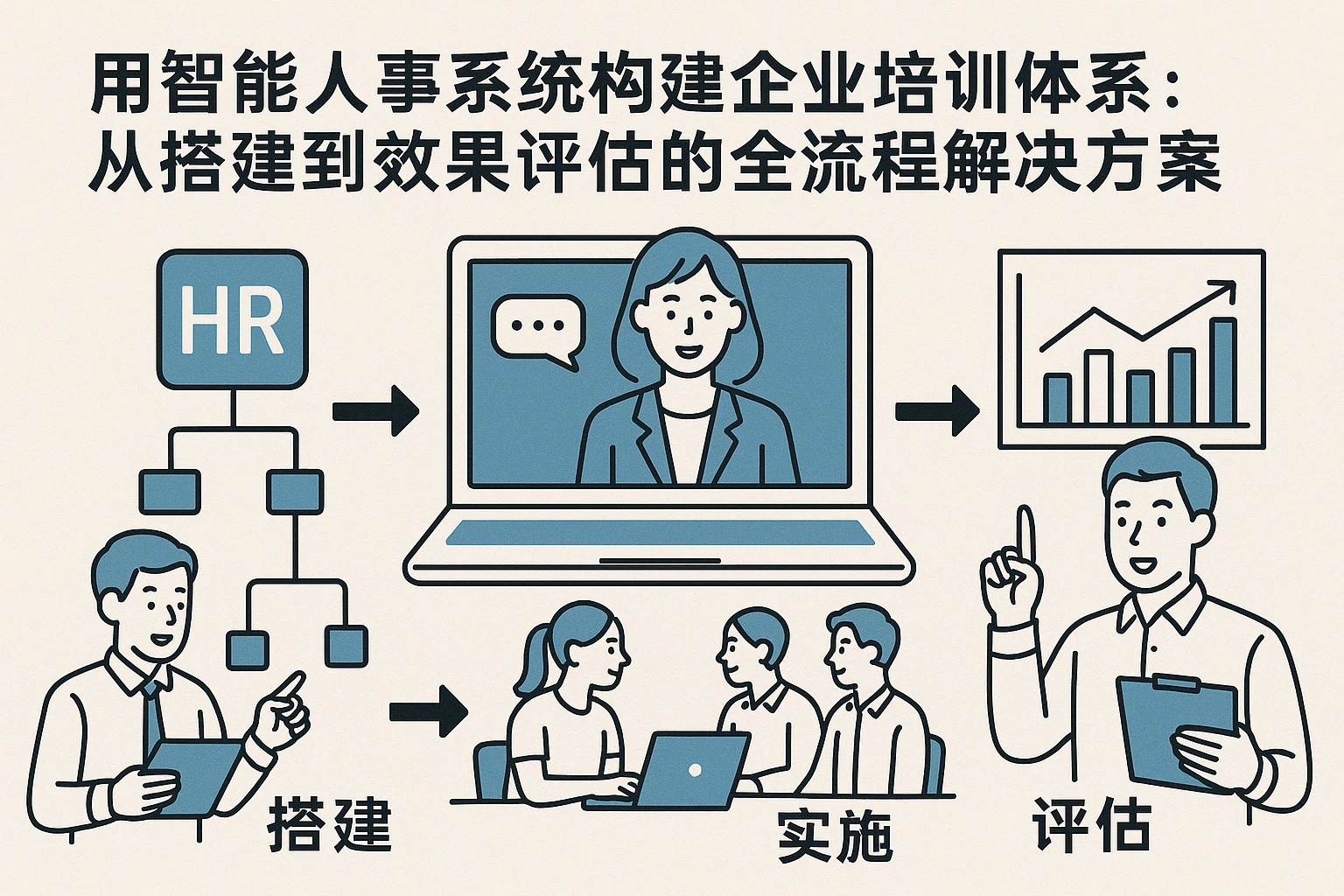 用智能人事系统构建企业培训体系：从搭建到效果评估的全流程解决方案