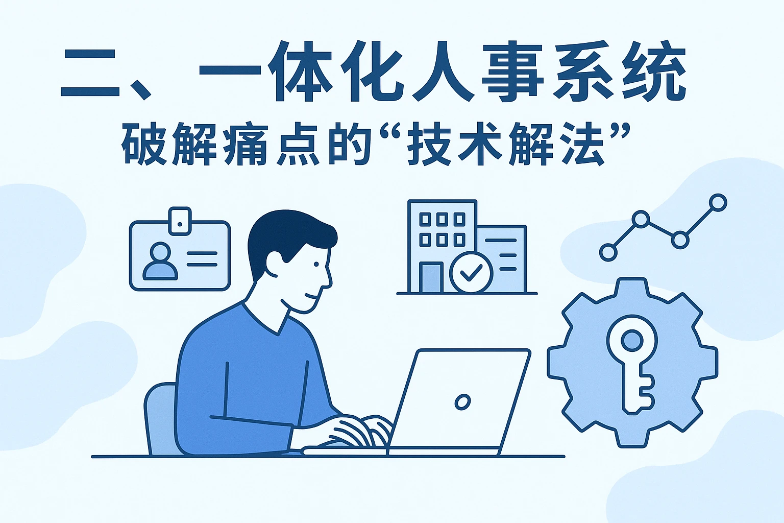 二、一体化人事系统：破解痛点的“技术解法”