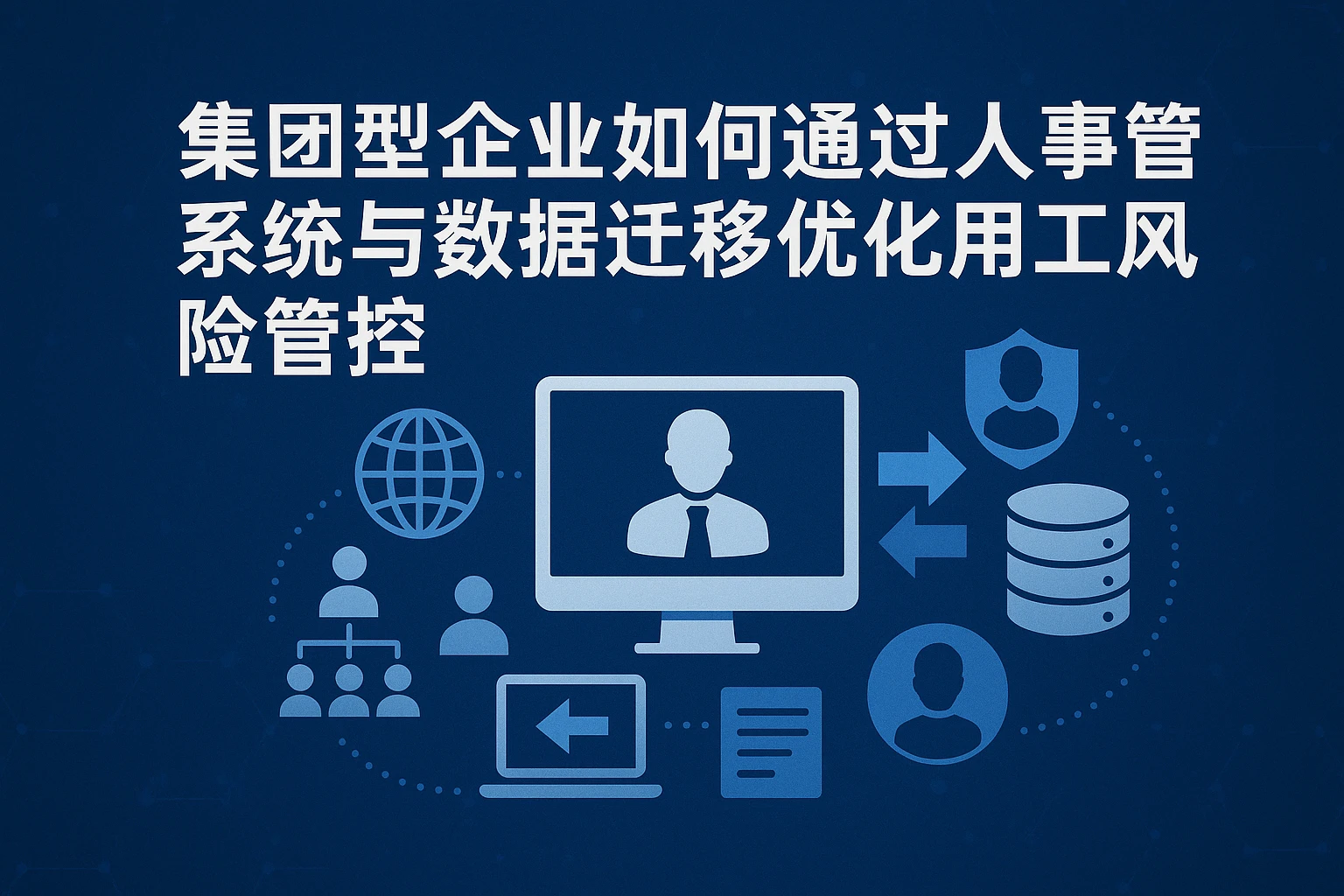 集团型企业如何通过人事管理系统与数据迁移优化用工风险管控