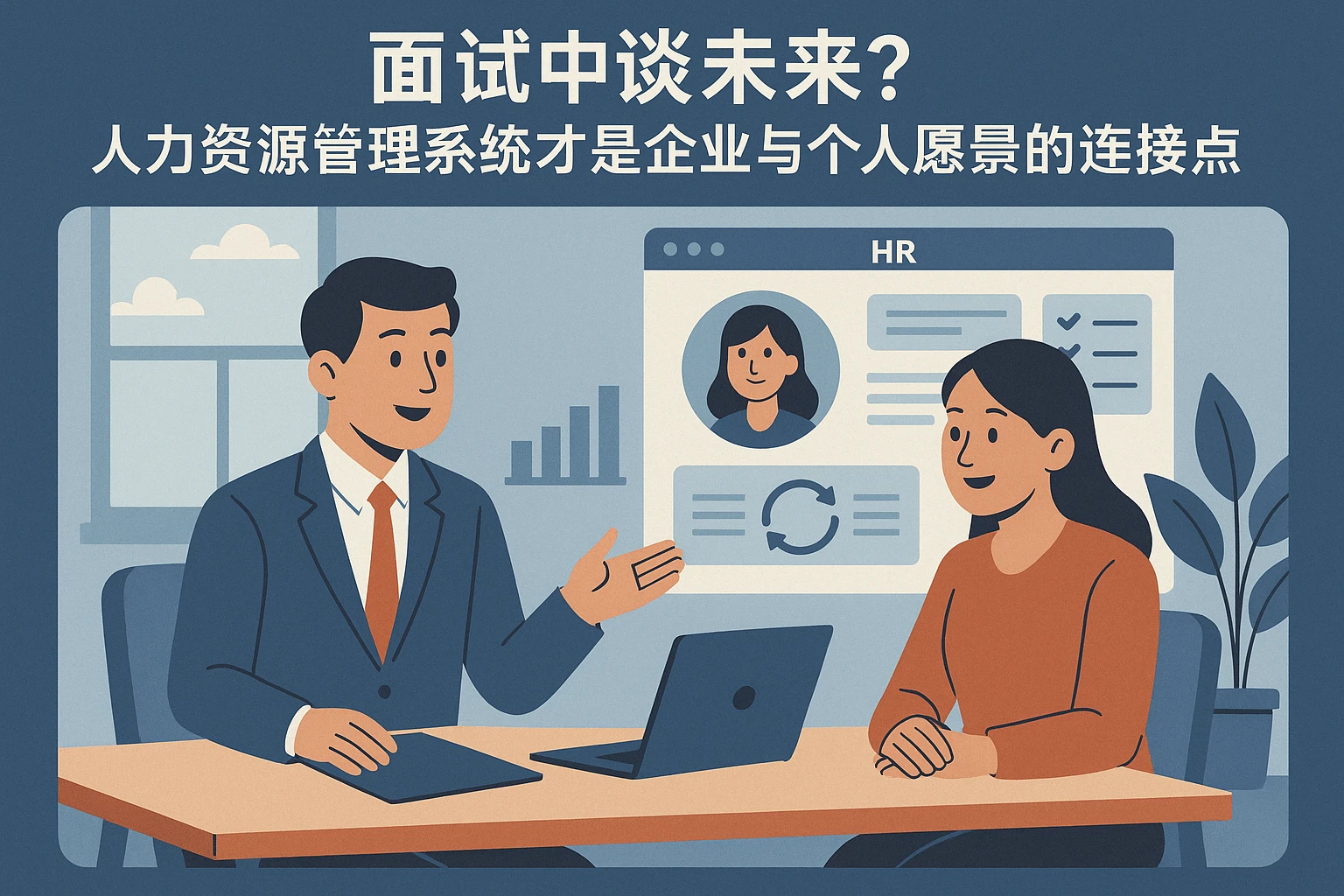 面试中谈未来？人力资源管理系统才是企业与个人愿景的连接点