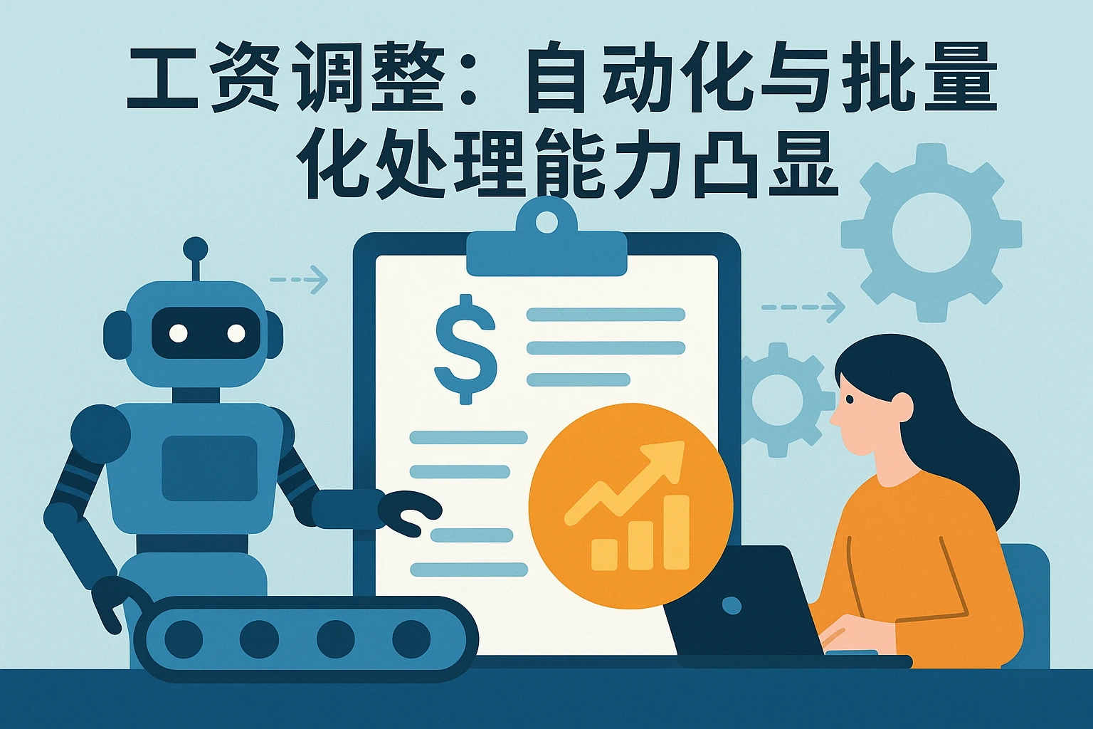 工资调整：自动化与批量化处理能力凸显