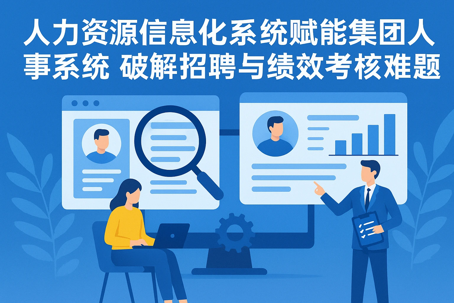 人力资源信息化系统赋能集团人事系统，破解招聘与绩效考核难题