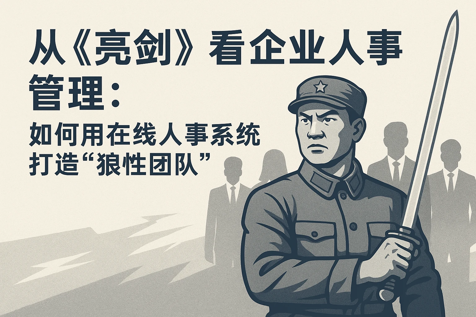 从《亮剑》看企业人事管理：如何用在线人事系统打造“狼性团队”