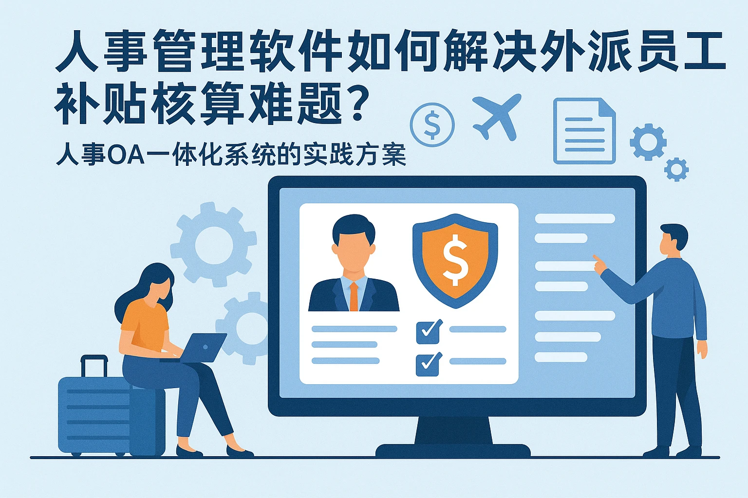 人事管理软件如何解决外派员工补贴核算难题？人事OA一体化系统的实践方案