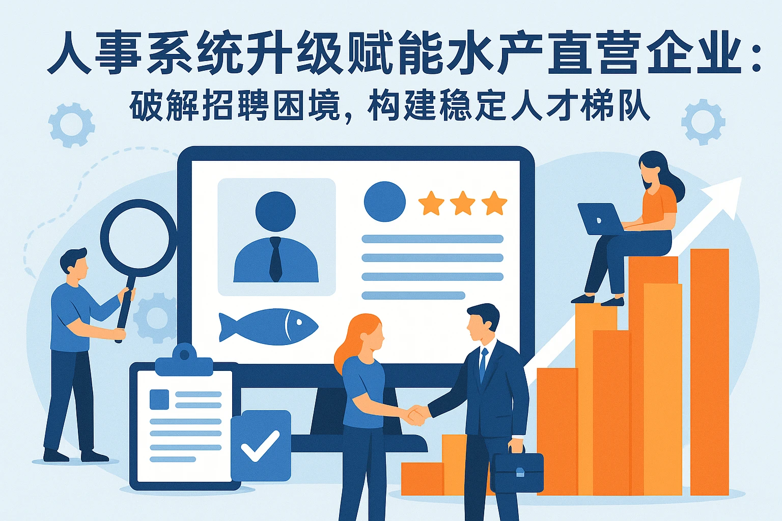 人事系统升级赋能水产直营企业：破解招聘困境，构建稳定人才梯队