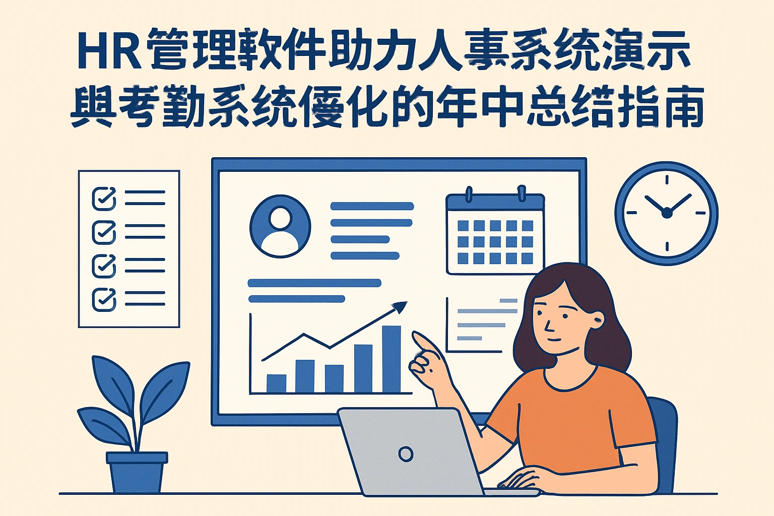 HR管理软件助力人事系统演示与考勤系统优化的年中总结指南
