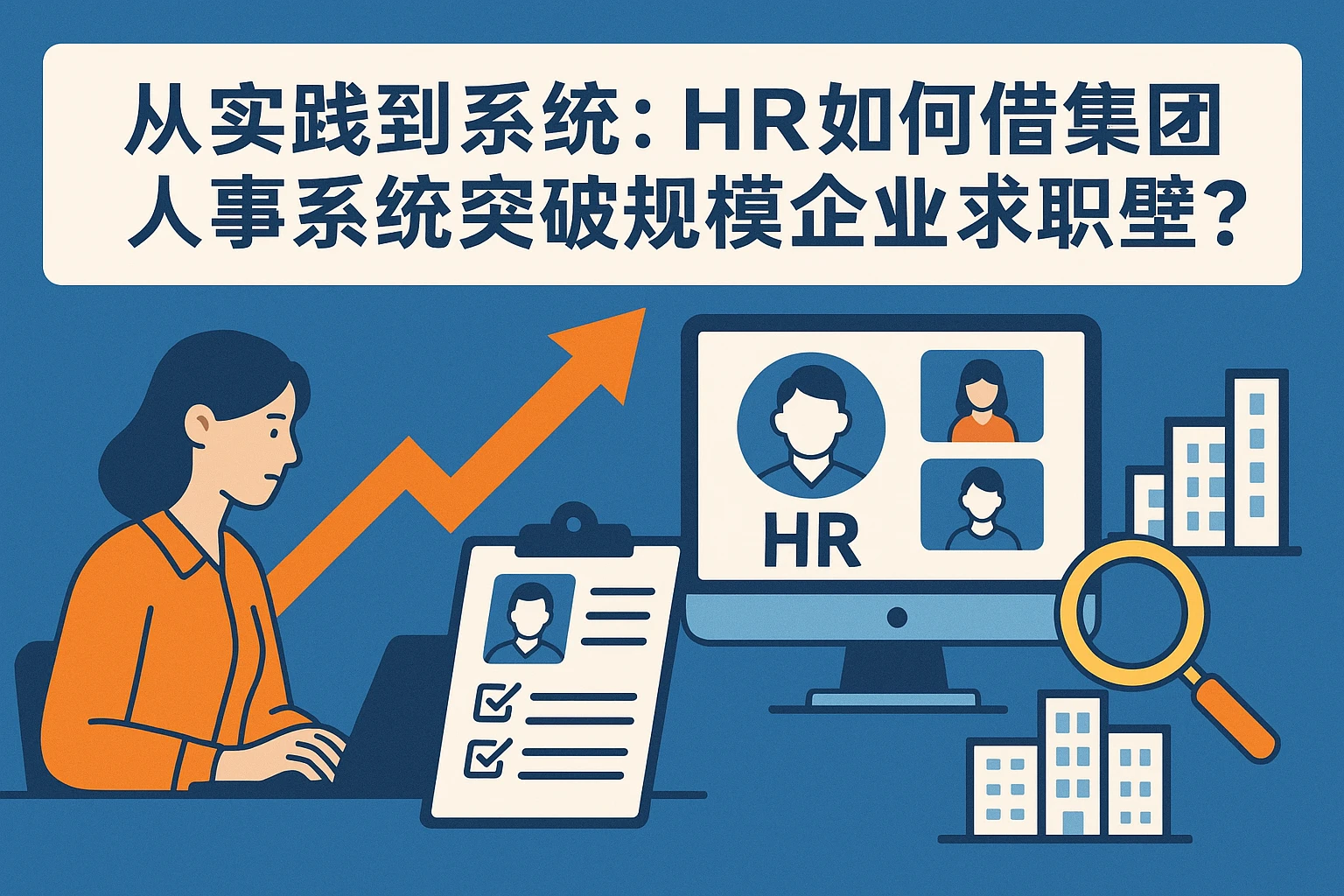 从实践到系统：HR如何借集团型人事系统突破规模企业求职壁垒？