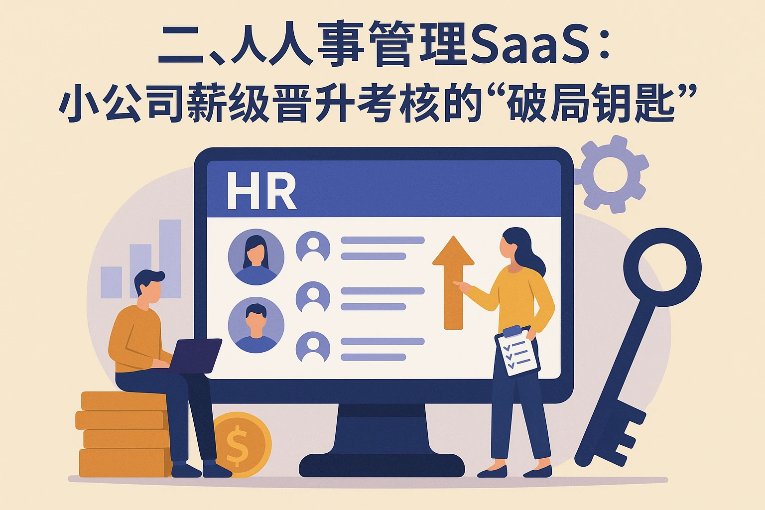 二、人事管理SaaS：小公司薪级晋升考核的“破局钥匙”