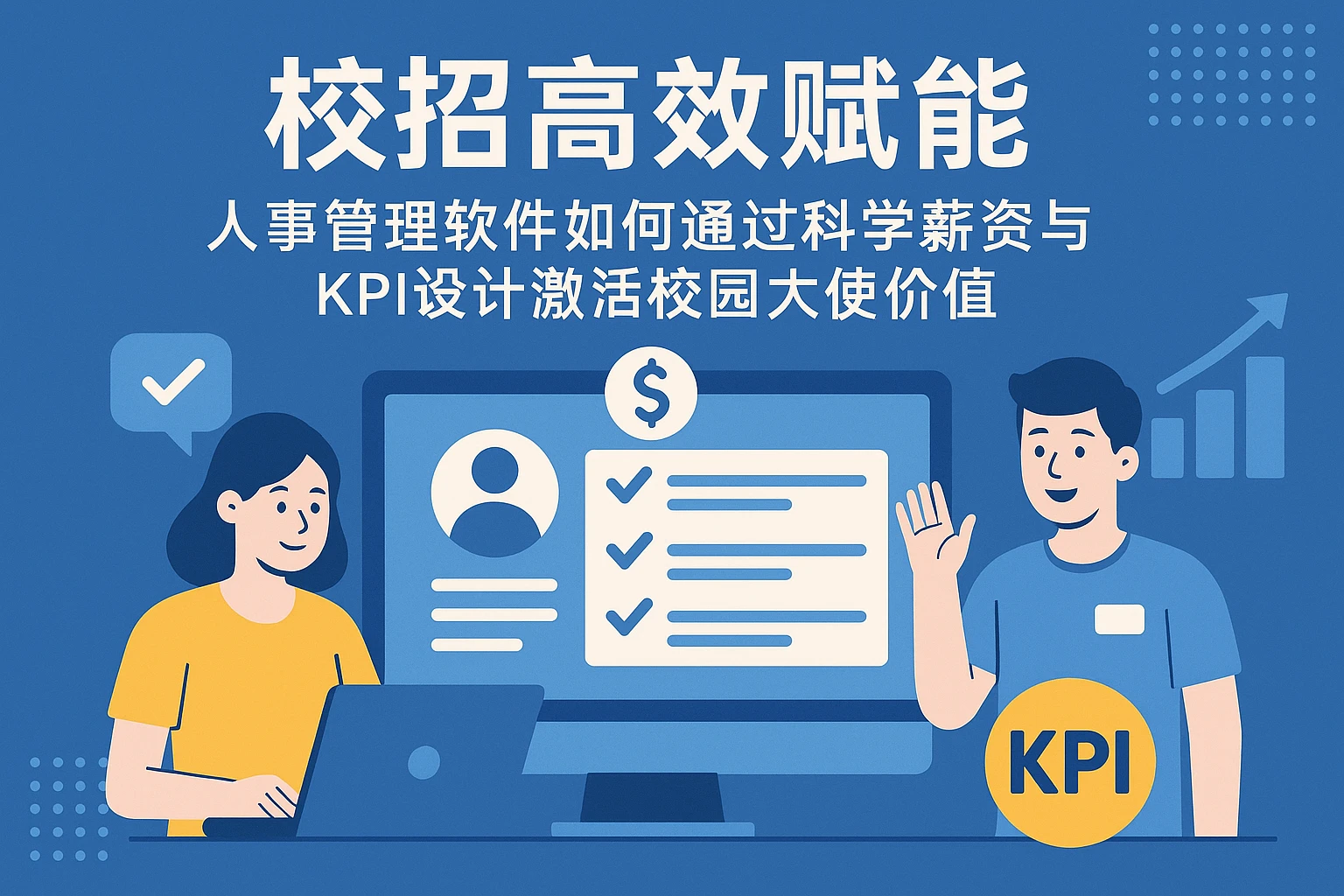 校招高效赋能：人事管理软件如何通过科学薪资与KPI设计激活校园大使价值