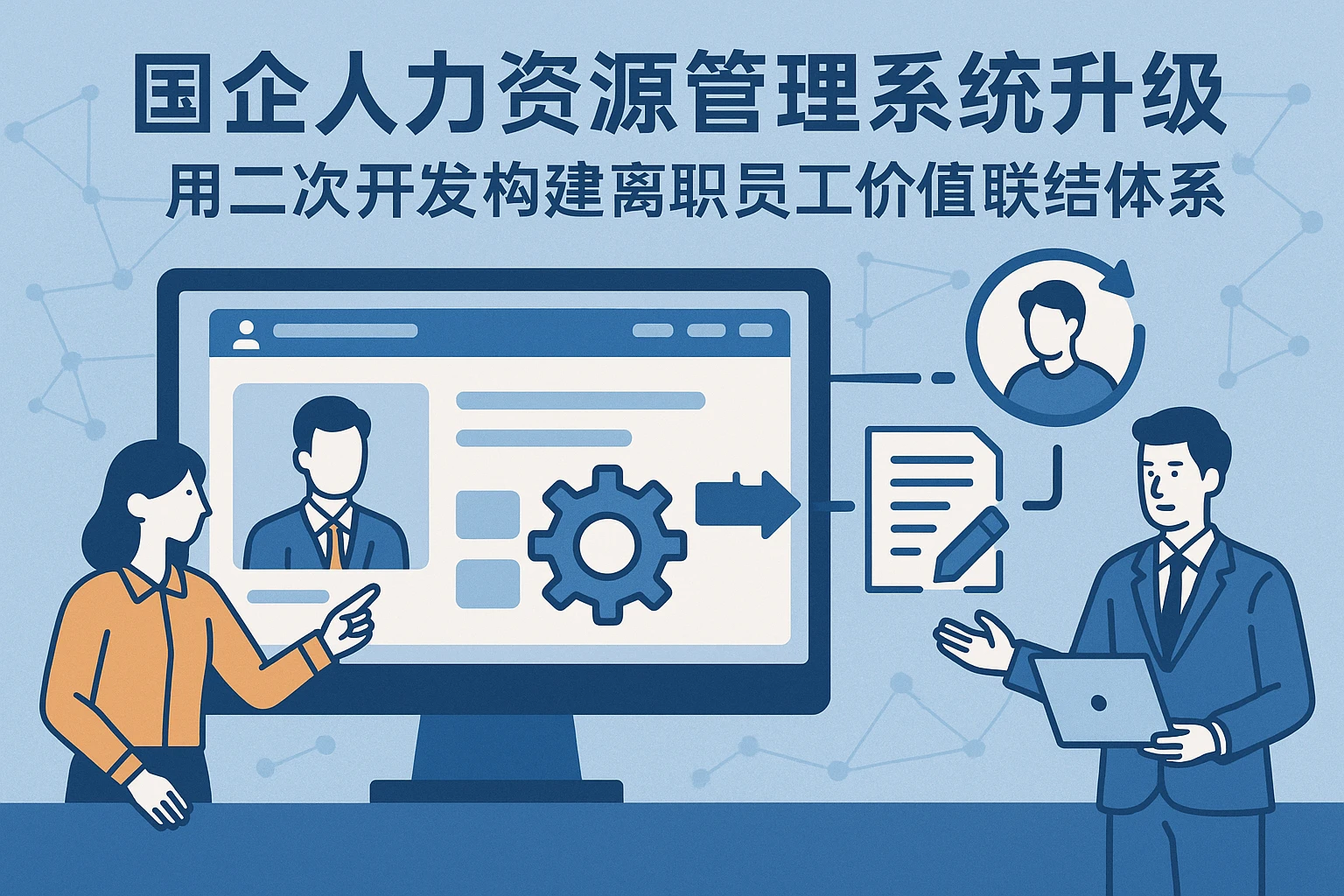 国企人力资源管理系统升级：用二次开发构建离职员工价值联结体系