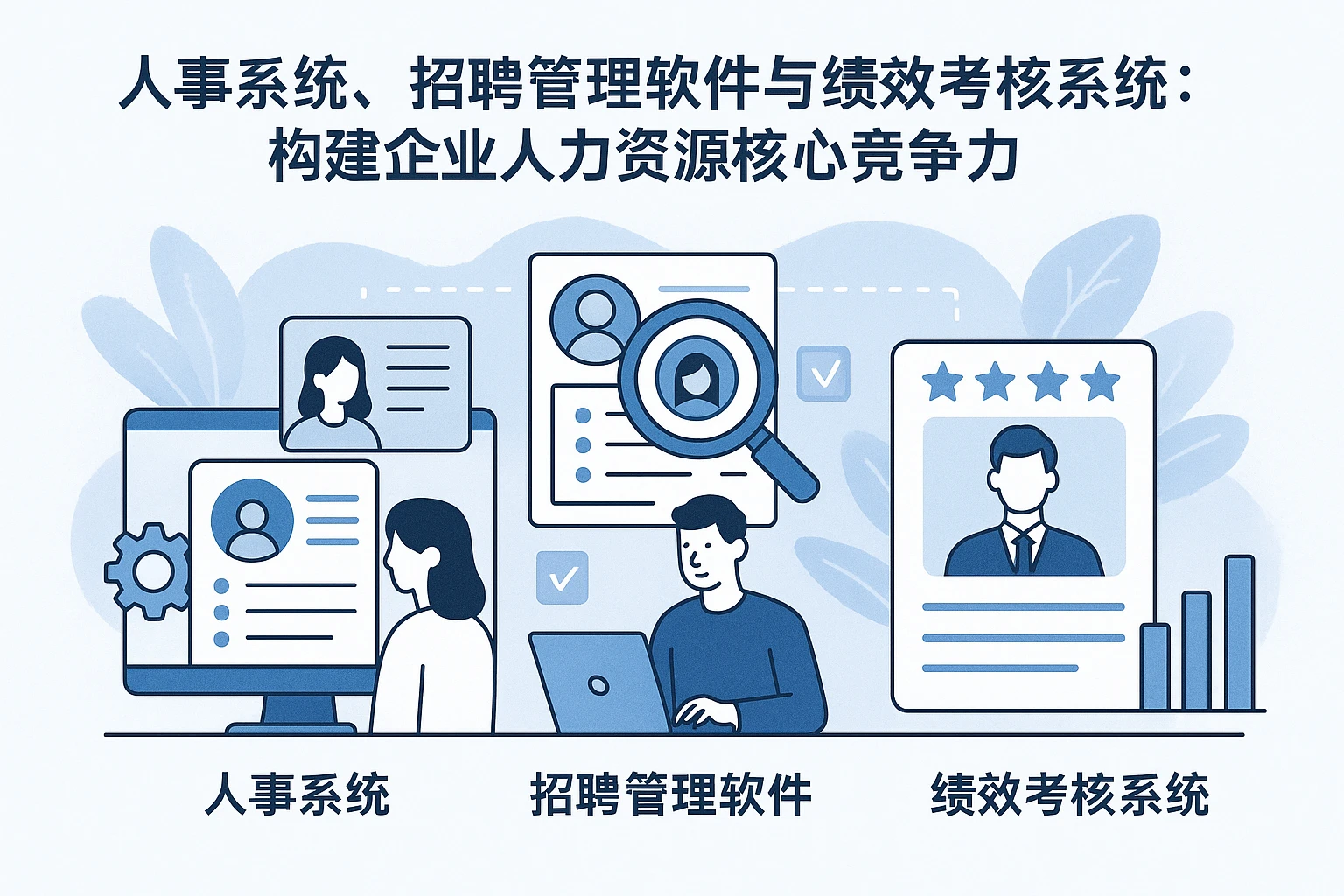 人事系统、招聘管理软件与绩效考核系统：构建企业人力资源核心竞争力