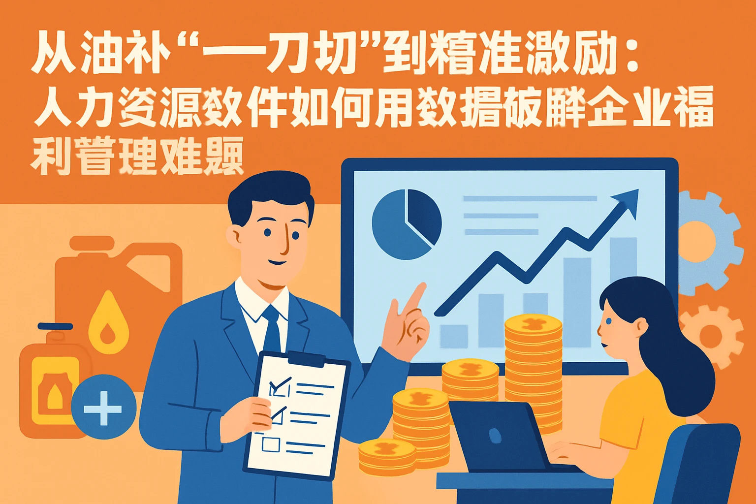 从油补“一刀切”到精准激励：人力资源软件如何用数据破解企业福利管理难题