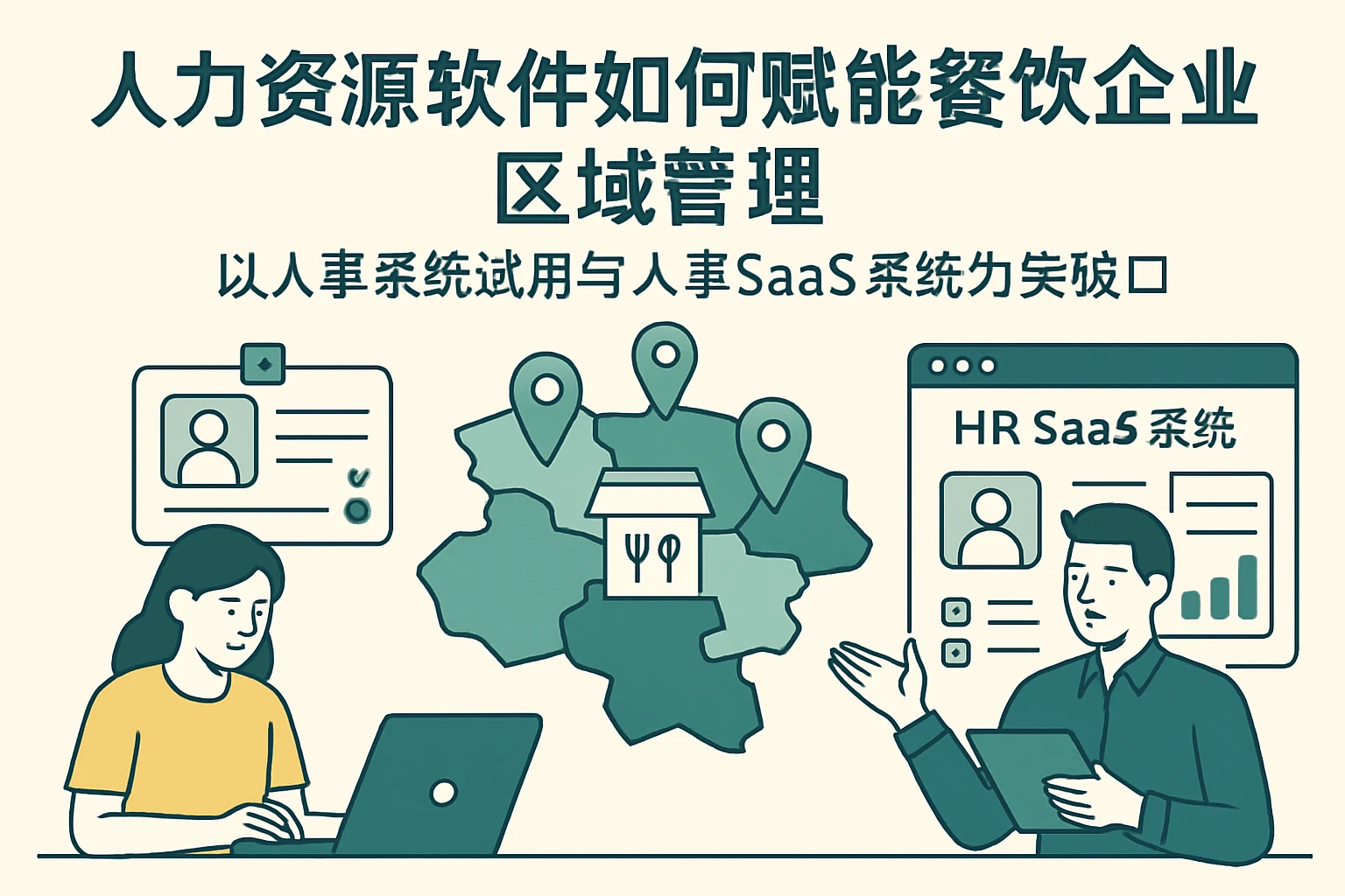 人力资源软件如何赋能餐饮企业区域管理：以人事系统试用与人事SaaS系统为突破口