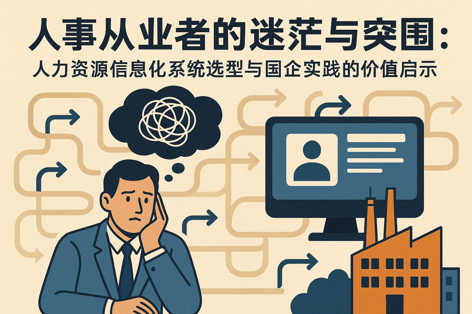 人事从业者的迷茫与突围：人力资源信息化系统选型与国企实践的价值启示