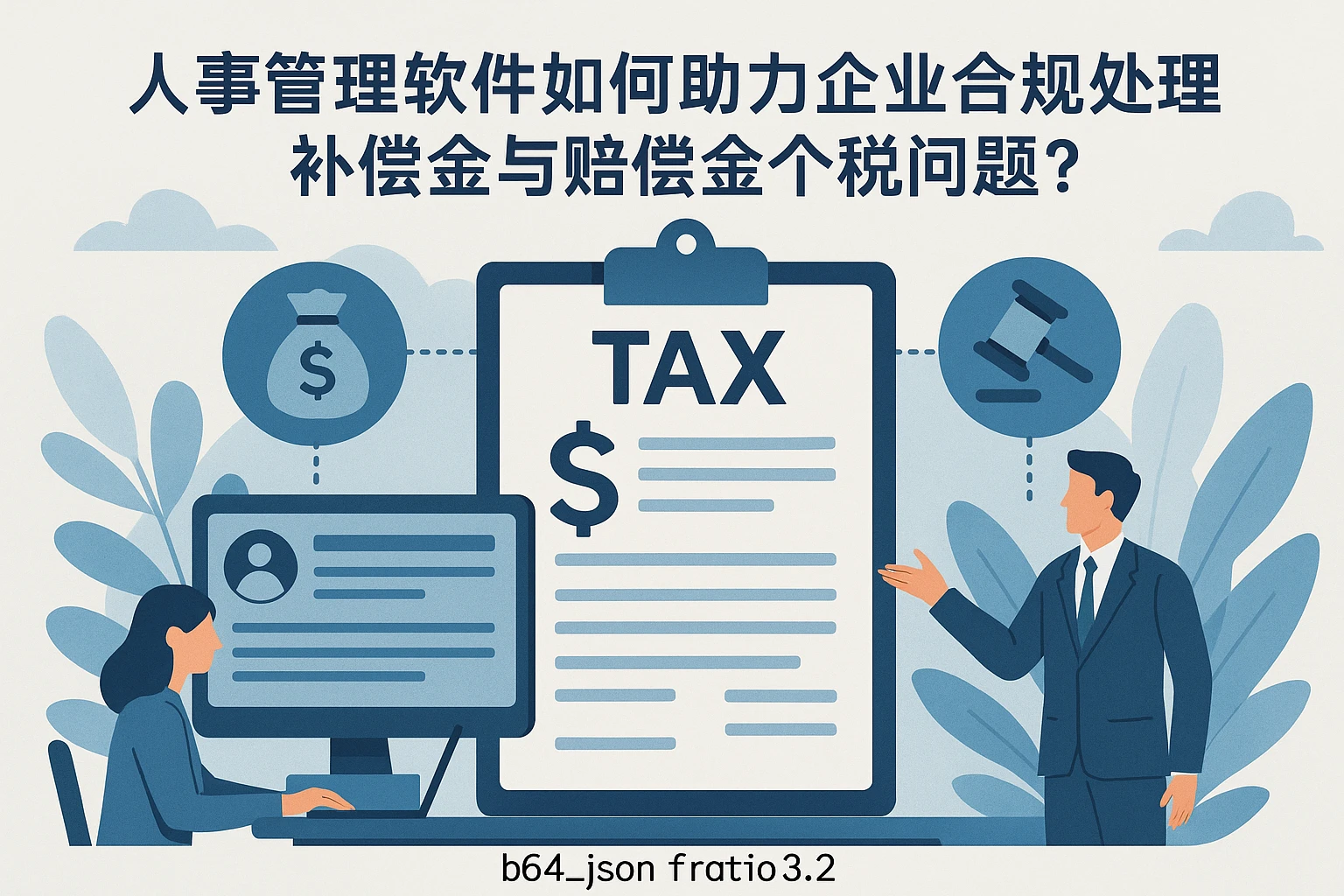 人事管理软件如何助力企业合规处理补偿金与赔偿金个税问题？