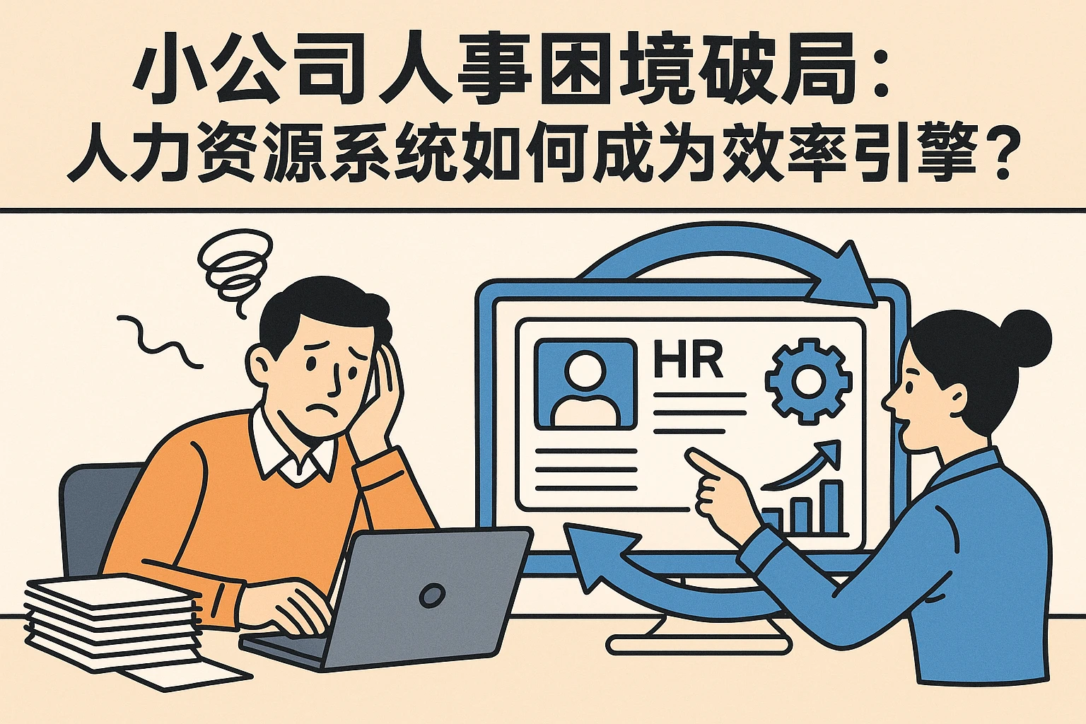 小公司人事困境破局：人力资源系统如何成为效率引擎？