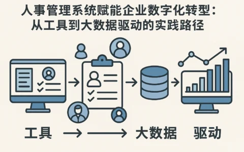 人事管理系统赋能企业数字化转型：从工具到大数据驱动的实践路径