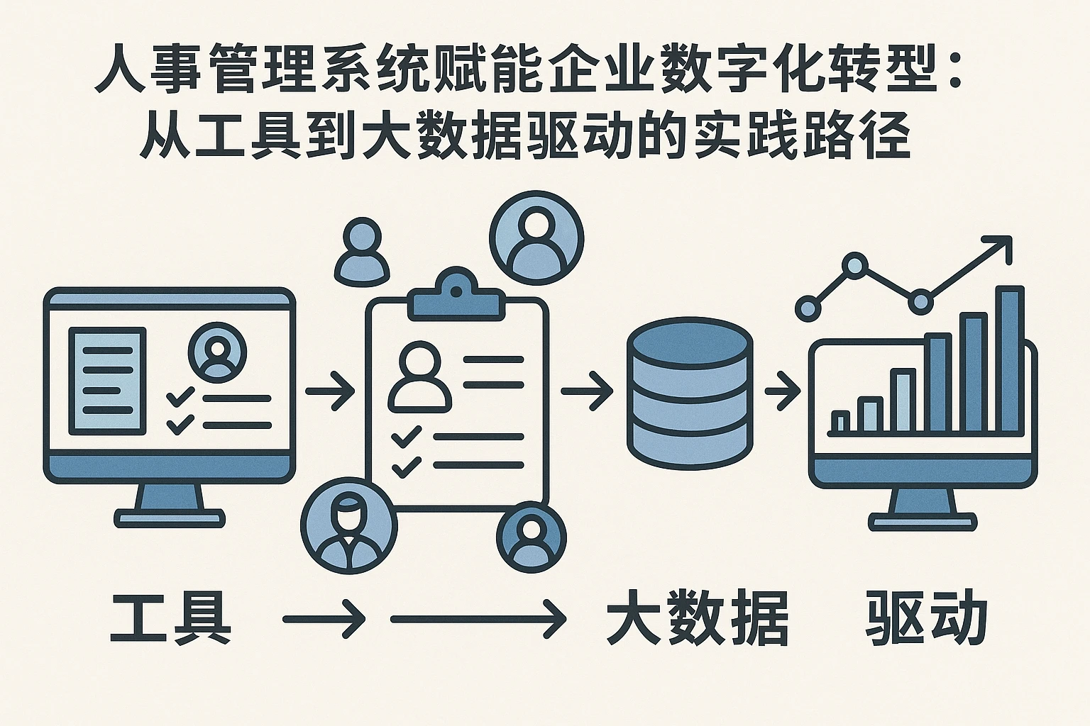 人事管理系统赋能企业数字化转型:从工具到大数据驱动的实践路径
