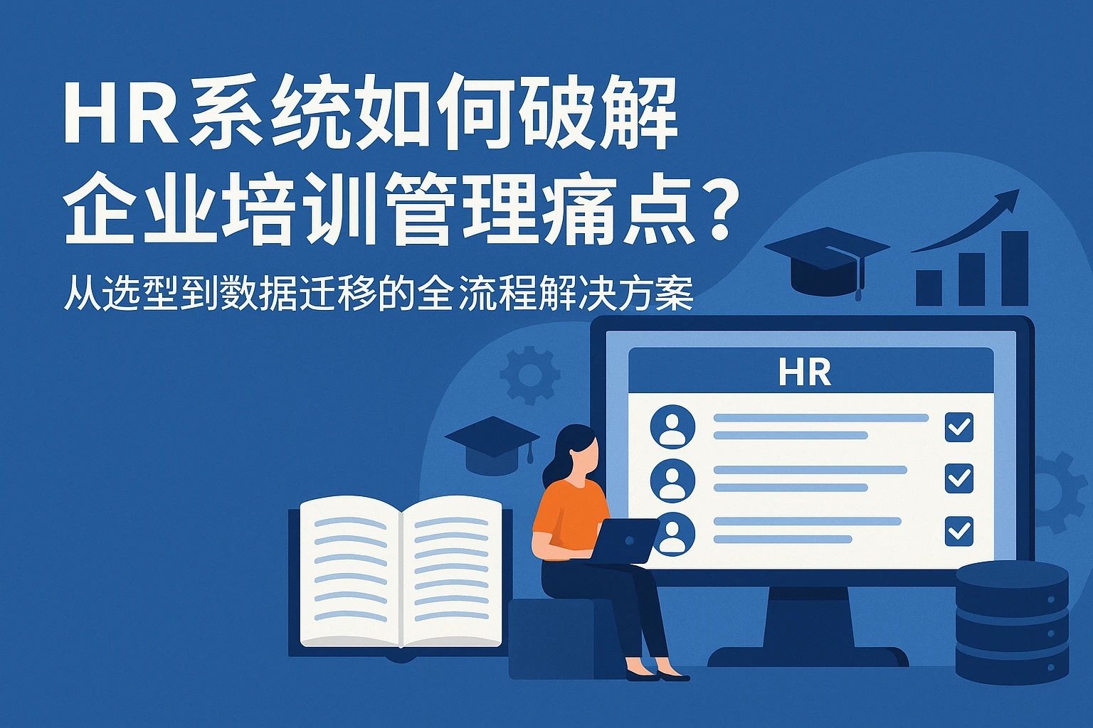 HR系统如何破解企业培训管理痛点？从选型到数据迁移的全流程解决方案