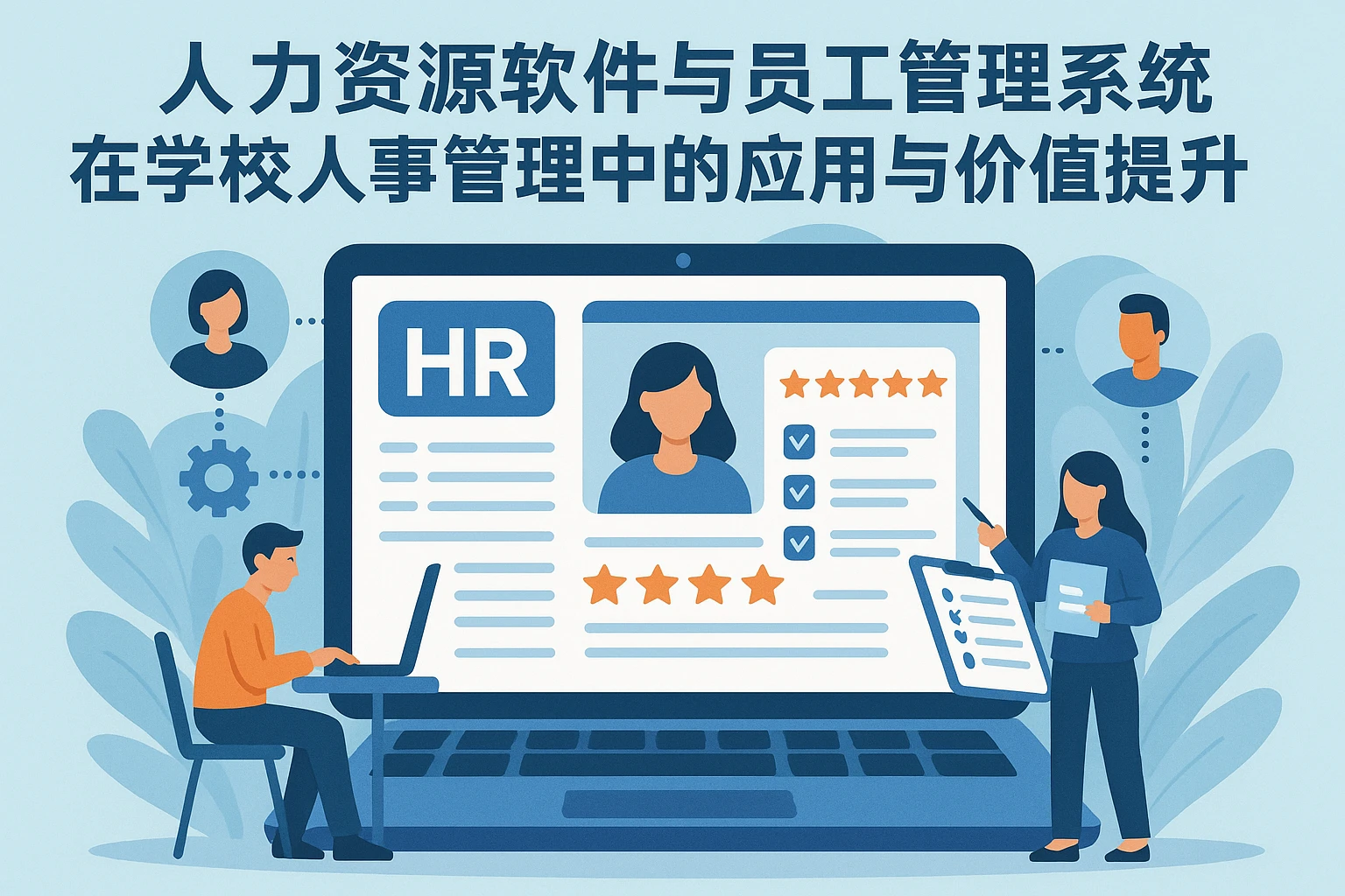 人力资源软件与员工管理系统在学校人事管理中的应用与价值提升