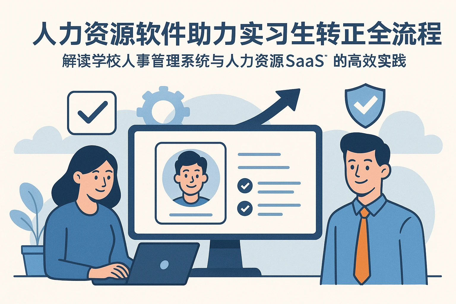 人力资源软件助力实习生转正全流程——解读学校人事管理系统与人力资源SaaS的高效实践